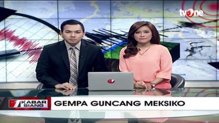 Detik-detik Suasana Kepanikan Warga Saat Gempa Hebat Guncang Meksiko