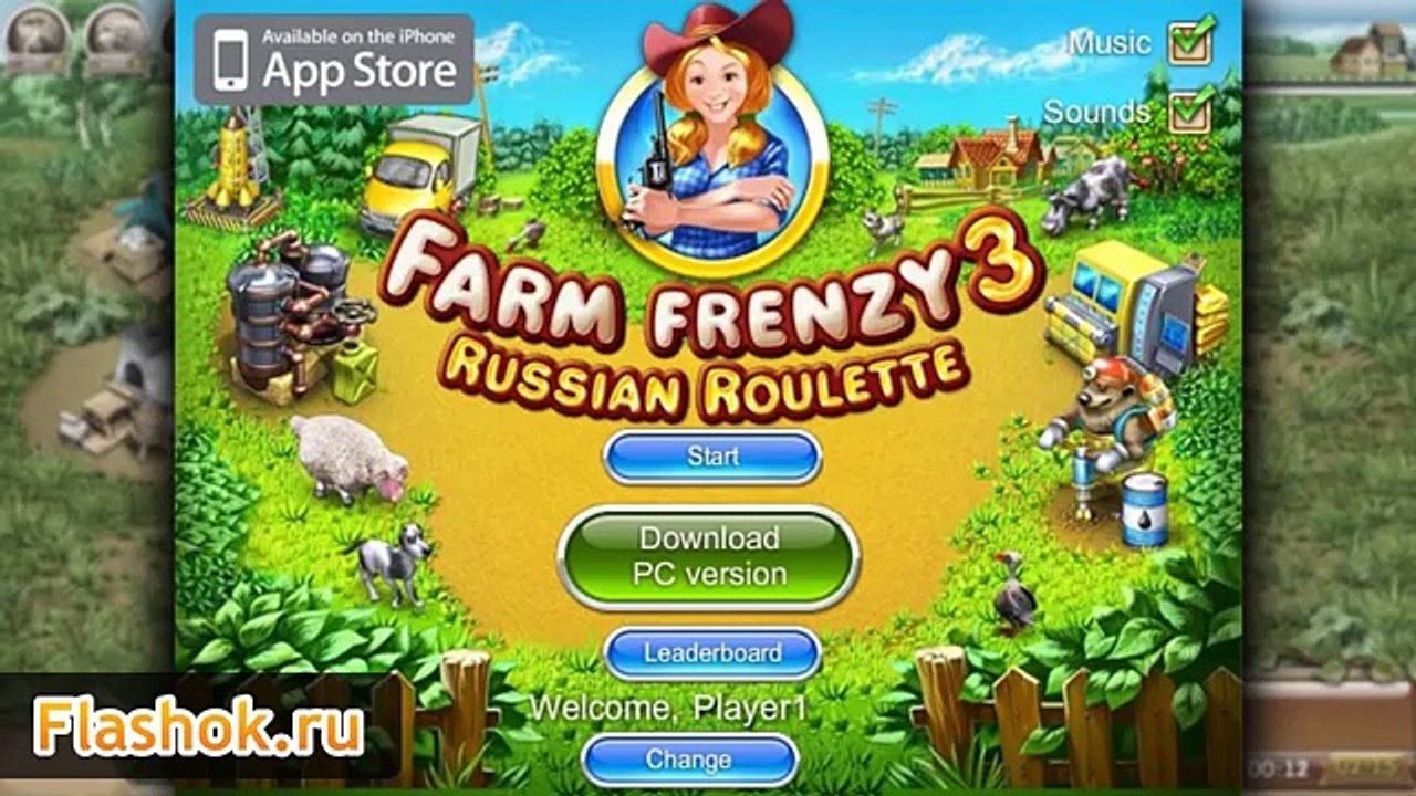 Flashok ru: Видео обзор игры Веселая ферма 3: Р...