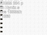 Komputerbay 8GB 2x 4GB DDR3 SODIMM 204 pin made with Hynix semiconductors 1333Mhz PC3