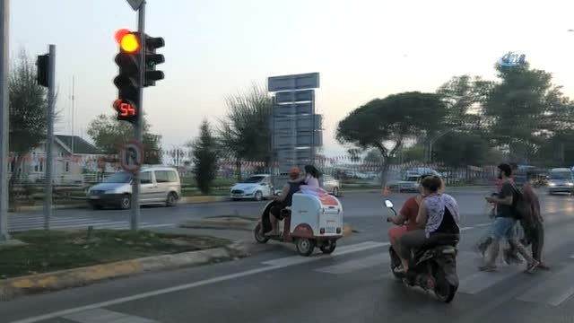 Motosikletli Şahıs Minik Kızın Canını Hiçe Saydı