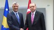 Cumhurbaşkanı Erdoğan, Kosova Cumhurbaşkanı Hashim Thaçi İle Görüştü