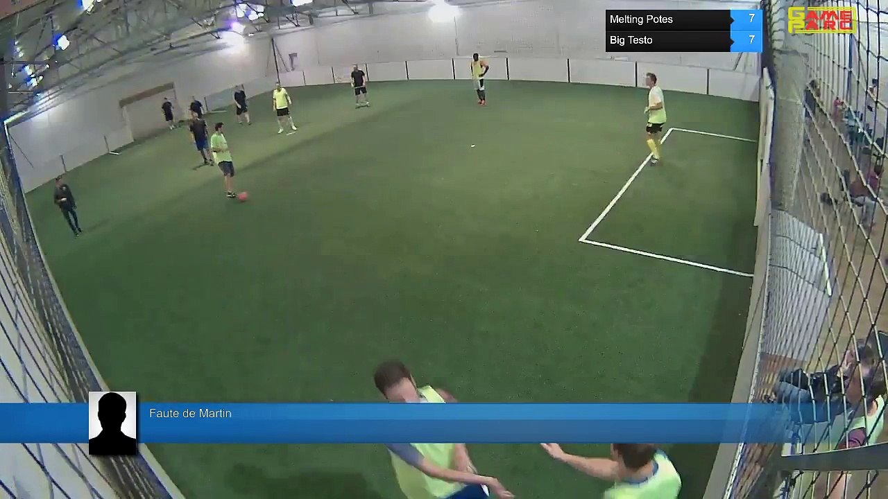 Faute de Martin - Melting Potes Vs Big Testo - 19/09/17 19:00 - LIGUE 4 - Poitiers Game Parc