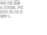 Kingston Technology HyperX 16 GB Kit 2x8 GB 1600MHz DDR3L PC312800 NonECC CL10 DIMM