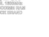 8GB Memory for QNAP TS851 DDR3L 1600MHz PC3L12800 SODIMM RAM PARTSQUICK BRAND