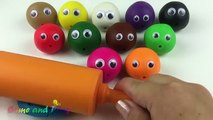Learn Colors with Play Doh Smiley Face and Cars Plains Boats and Trains Cutters Educational Fun