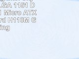 MSI Gaming Intel Skylake H110 LGA 1151 DDR4 USB 31 Micro ATX Motherboard H110M Gaming