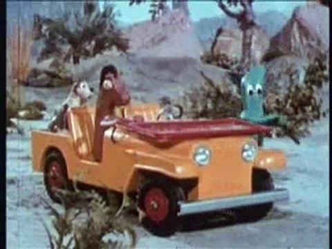 The Gumby Show: Gold Rush Gumby (1957) - claymation - Public Domain