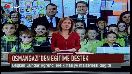 Osmangazi'den eğitime destek (Haber 19 09 2017)