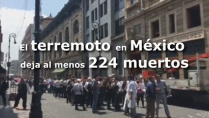 El terremoto en México deja al menos 224 muertos