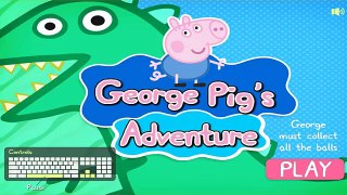 Peppa Pig George Pigs Adventure Cвинка Пеппа Приключения Джоржа сборник игр для детей видеообзор