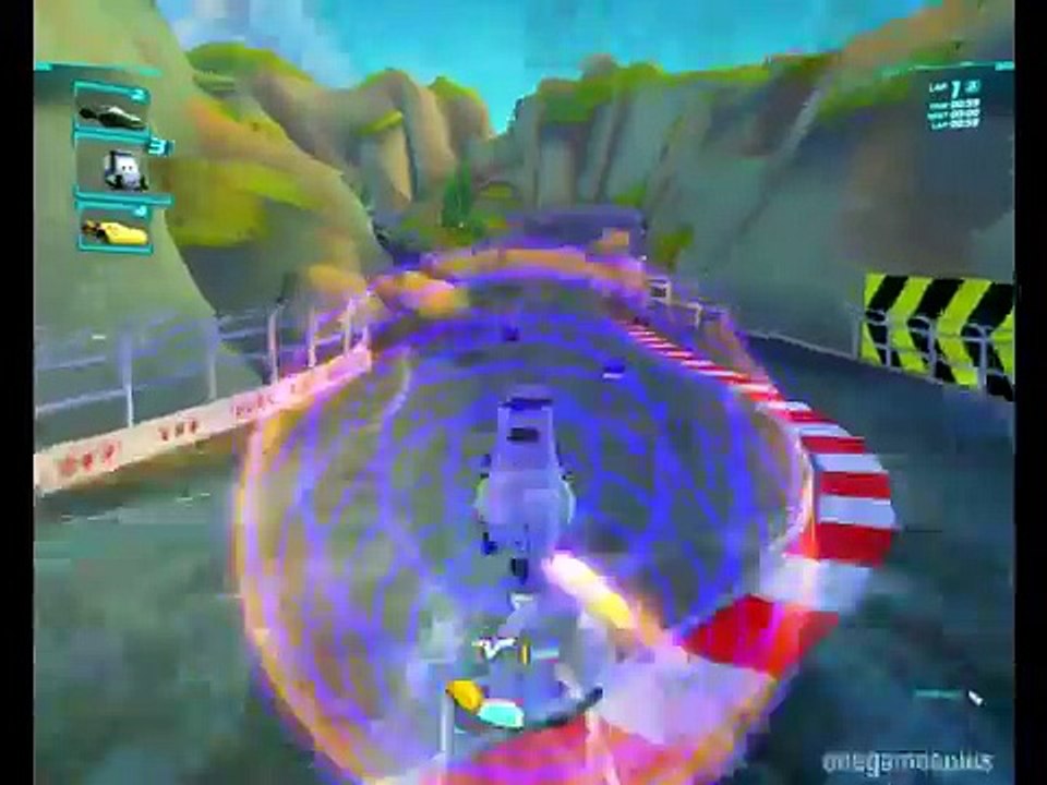 Cars 2 Brave Guido Race on three wheels by onegamesplus