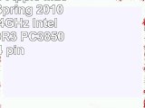 8GB 2x 4GB Apple MacBook Pro Spring 2010 15 inch 24GHz Intel Core i5 DDR3 PC38500 204