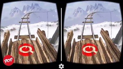 VR Roller Coaster - CaveDepths - One of the most beautiful and excite VR 3D roller coaster.