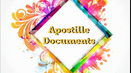 Get Apostille Documents from One Source Process