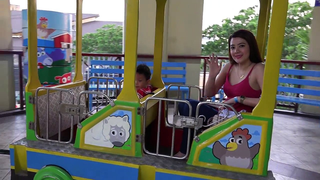 Amusement Park Kiddie Train Ride w/ Ethan, Choo Choo Train! + More Playtime Fun!