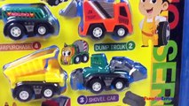 JIAXIN COLLECTION OF MIGHTY MACHINES WITH BULLDOZER DUMP TRUCKS EXCAVATORS & BOX TRUCKS - UNBOXING