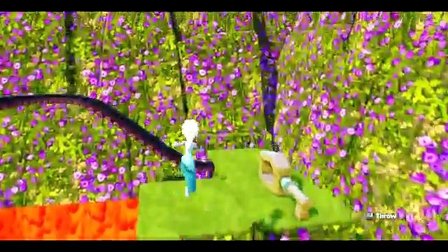 Холодное сердце Принцесса Анна, Эльза и Тачки машинки Дисней прыжки Frozen Elsa princess &