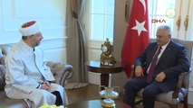 Başbakan Yıldırım, Diyanet İşleri Başkanı Erbaş'ı Kabul Etti