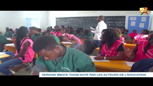 SERIGNE MBAAYE THIAM NOTÉ LES ACTEURS DE L'ÉDUCATION