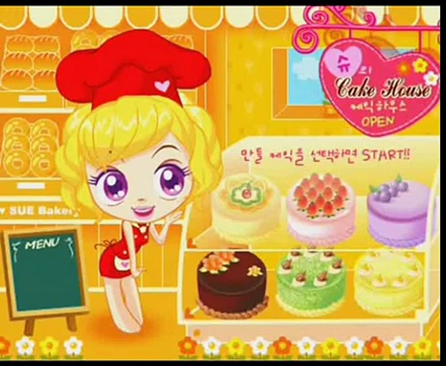 ▐ ╠╣Đ▐► Cooking Games - Star Sue Strawberry Cake Game - Gameplay Walkthrough