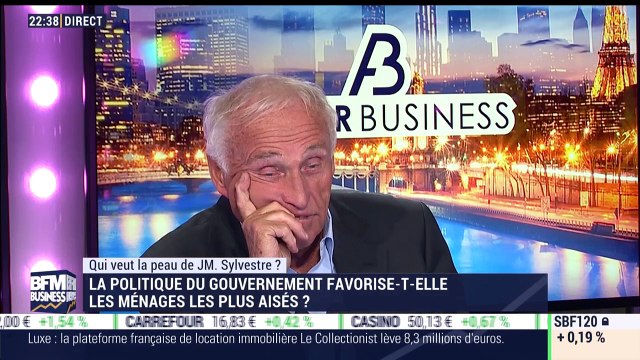 Qui veut la peau de JM. Sylvestre: La politique du gouvernement favorise-t-elle les ménages les plus aisés ? - 19/09