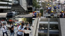 بالصور: دمار في المكسيك جراء الزلزال العنيف الذي هز العاصمة مكسيكو