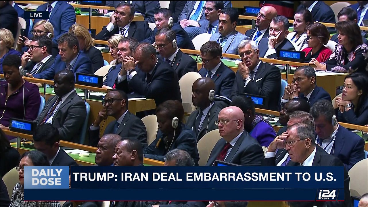 DAILY DOSE | Netanyahu attacks Iran in UN speech | Wednesday, September 20th 2017