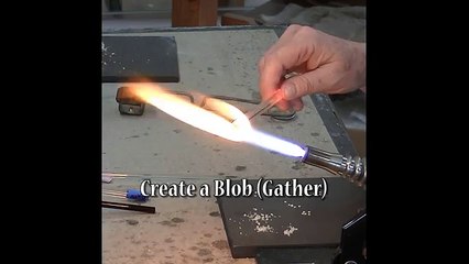 Making an Implosion Marble in Soft Glass