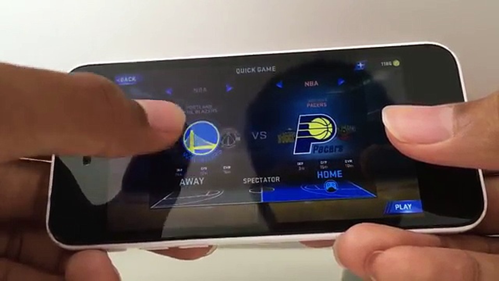 ⁣NBA 2K16 on Iphone 5c (Gameplay)