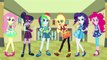 MY LITTLE PONY Equestria Girls Transforms Into MERMAIDS | Mane 6 Color Swap Coloring Videos For Kids