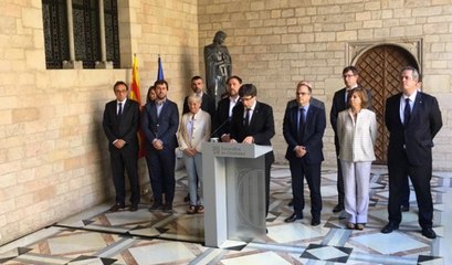 Declaració Puigdemont 20-S
