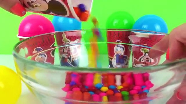 MICKEY MOUSE CLUBHOUSE COPOS BALAS SURPRESAS A CASA DO MICKEY MOUSE EM PORTUGUES BRINQUEDOS SURPRESA