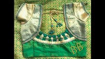 Latest Saree Blouse Designs for Silk Sarees