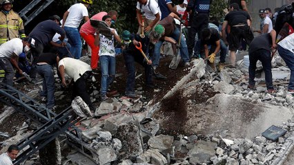 Mexique : un séisme fait plus de 200 morts