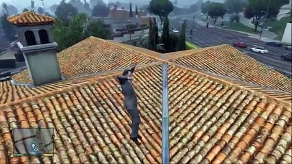 GTA V: Super Jump with Moon Gravity Compilation