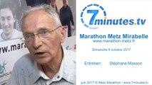 Marathon Metz Mirabelle 2017 et ses bénévoles - Interview Dominique Boussat