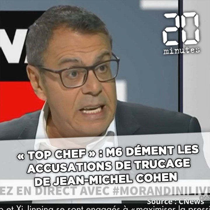 «Top Chef»: M6 dément les accusations de Jean-Michel Cohen sur le trucage de l'émission