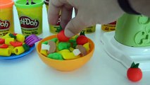 Massinha de Modelar Play-doh Maquina de fazer Macarrao e Carne Moida Para Familia Peppa Pig!!!