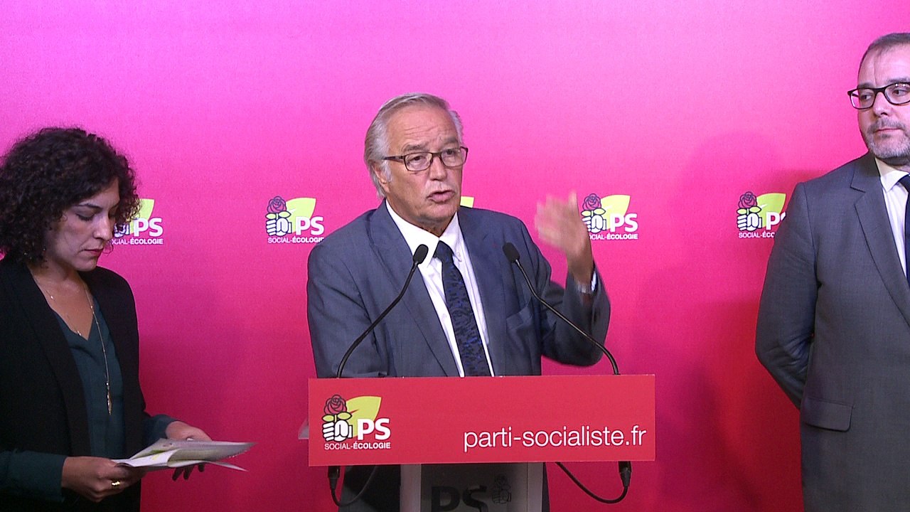 Conférence de presse : "Le PS ne laissera pas les Collectivités être affiablies"