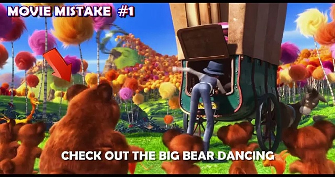 Ultimate THE LORAX MOVIE MISTAKES, MOVIE MISTAKES, Fs, Scenes, Bloopers, Spoilers and Fails