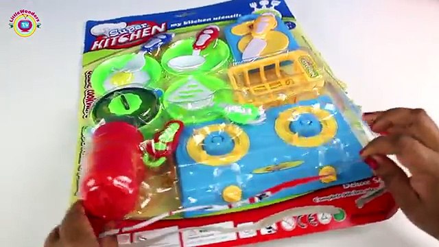 Toy Kitchen - Cooking Toy Egg, Velcro Fruit Cutting - Strawberry, Grapes, Aubergine Toy Food ASMR