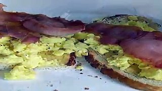 Microwave Breakfast Scrambled Eggs & Bacon - How to Cook recipe