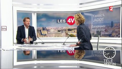 Les 4 Vérités - Jadot (EELV) : "Macron fait un beau discours, mais valide le CETA" jugé nocif