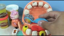 Play Doh Brincando de dentista Peppa Pig e Mamae Pig - Play Doh Dentist Play Peppa Pig