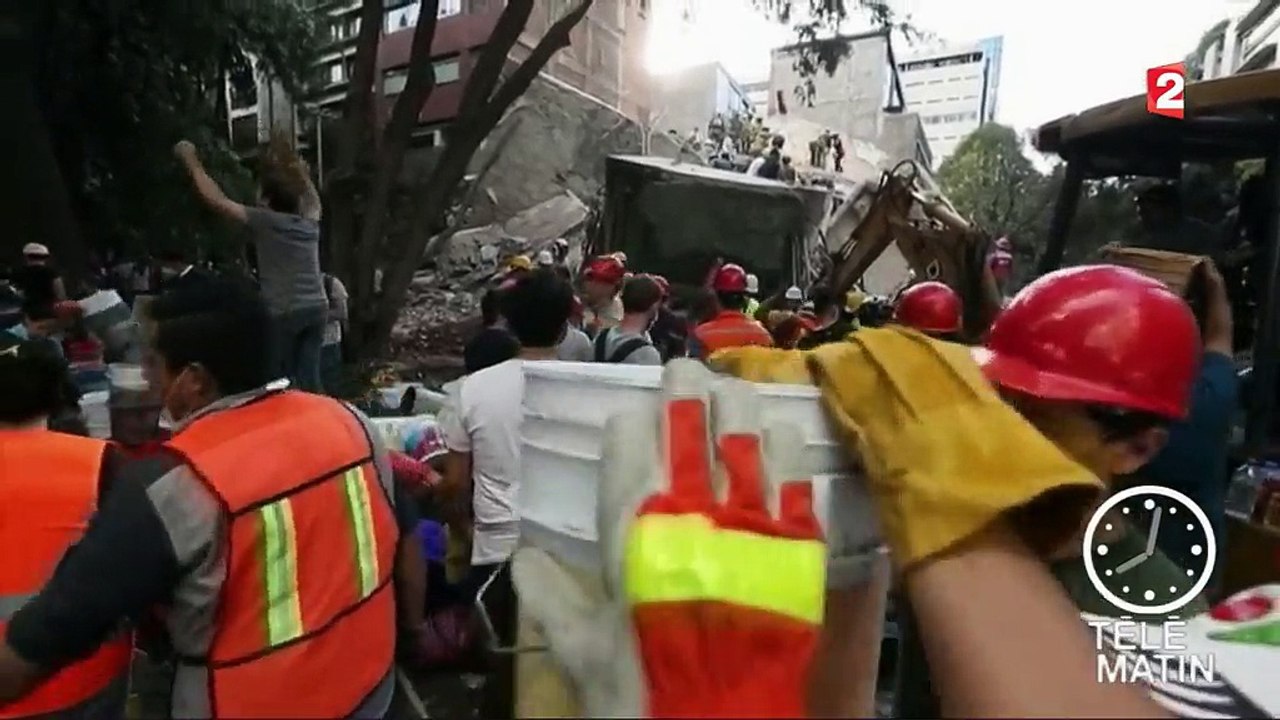 Séisme au Mexique : une population choquée, mais unie