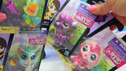 Littlest Pet Shop Pets + LPS Surprise Blind Bag On Hello Kitty Airplane - Cookieswirlc