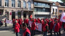 Namur: Entre 1500 et 2000 manifestants ont répondu à l’appel lancé par la CGSP pour défendre les services publics