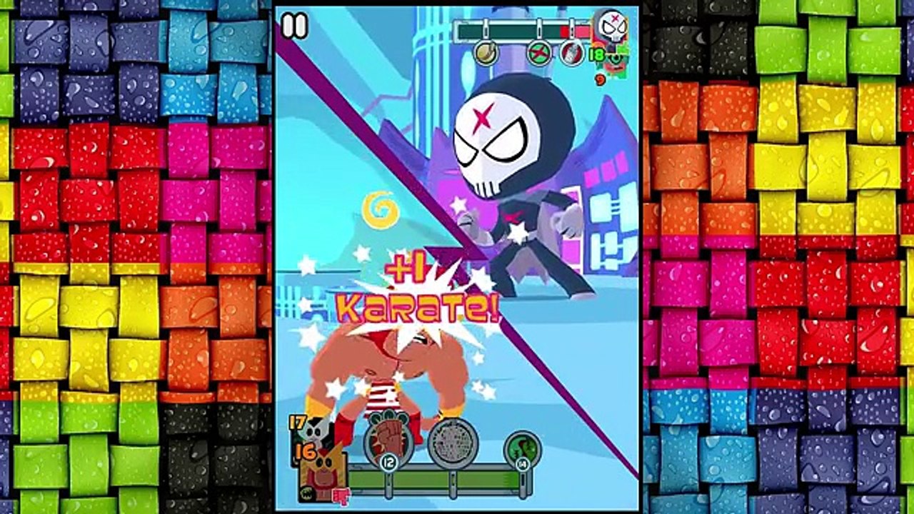 Teeny Titans - A Teen Titans Go! (Multiverse BWana Beast & B Wana Beast) Battles Gameplay