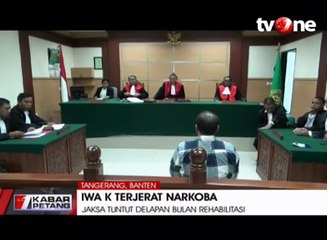 Iwa K Dituntut 8 Bulan Rehabilitasi
