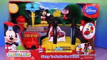 MICKEY MOUSE CLUBHOUSE Disney Mickey Mouse Car Wash a Mickey Mouse Video Toy Unboxing